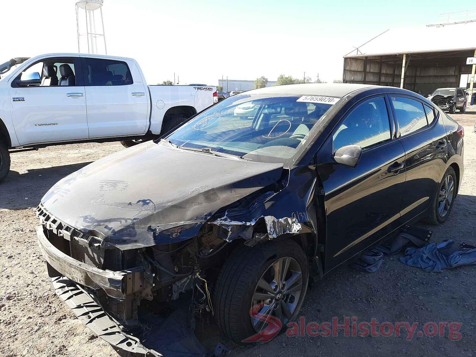 5NPD84LF7JH214232 2018 HYUNDAI ELANTRA