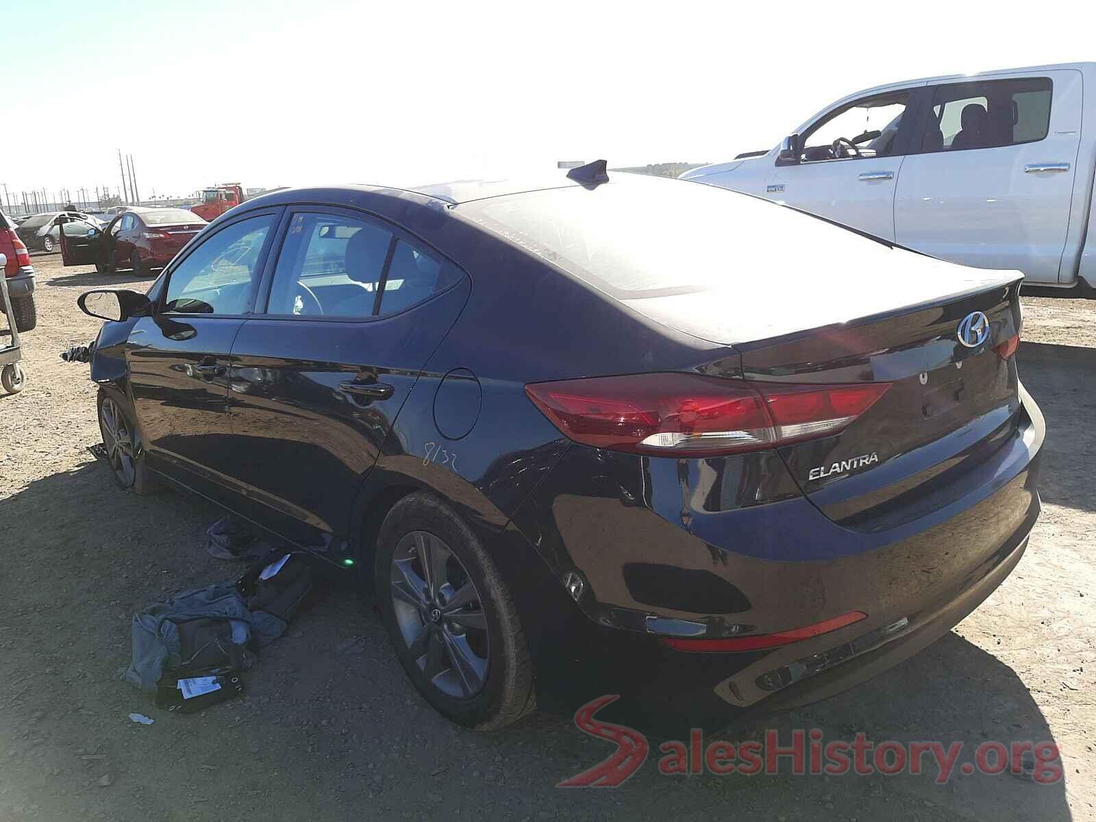 5NPD84LF7JH214232 2018 HYUNDAI ELANTRA