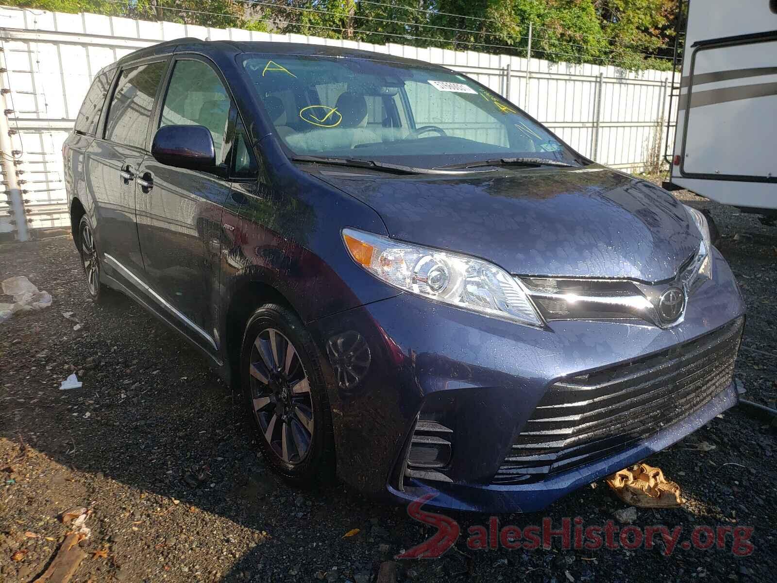 5TDJZ3DC4KS222220 2019 TOYOTA SIENNA