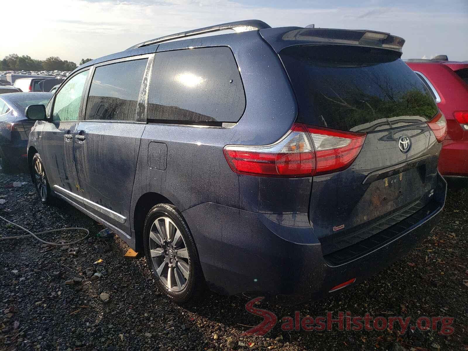 5TDJZ3DC4KS222220 2019 TOYOTA SIENNA