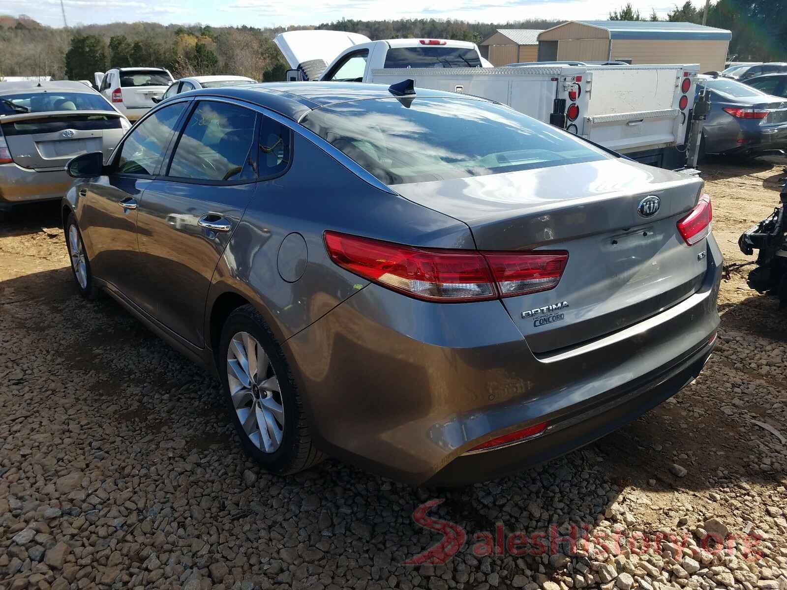 5XXGU4L31HG127382 2017 KIA OPTIMA