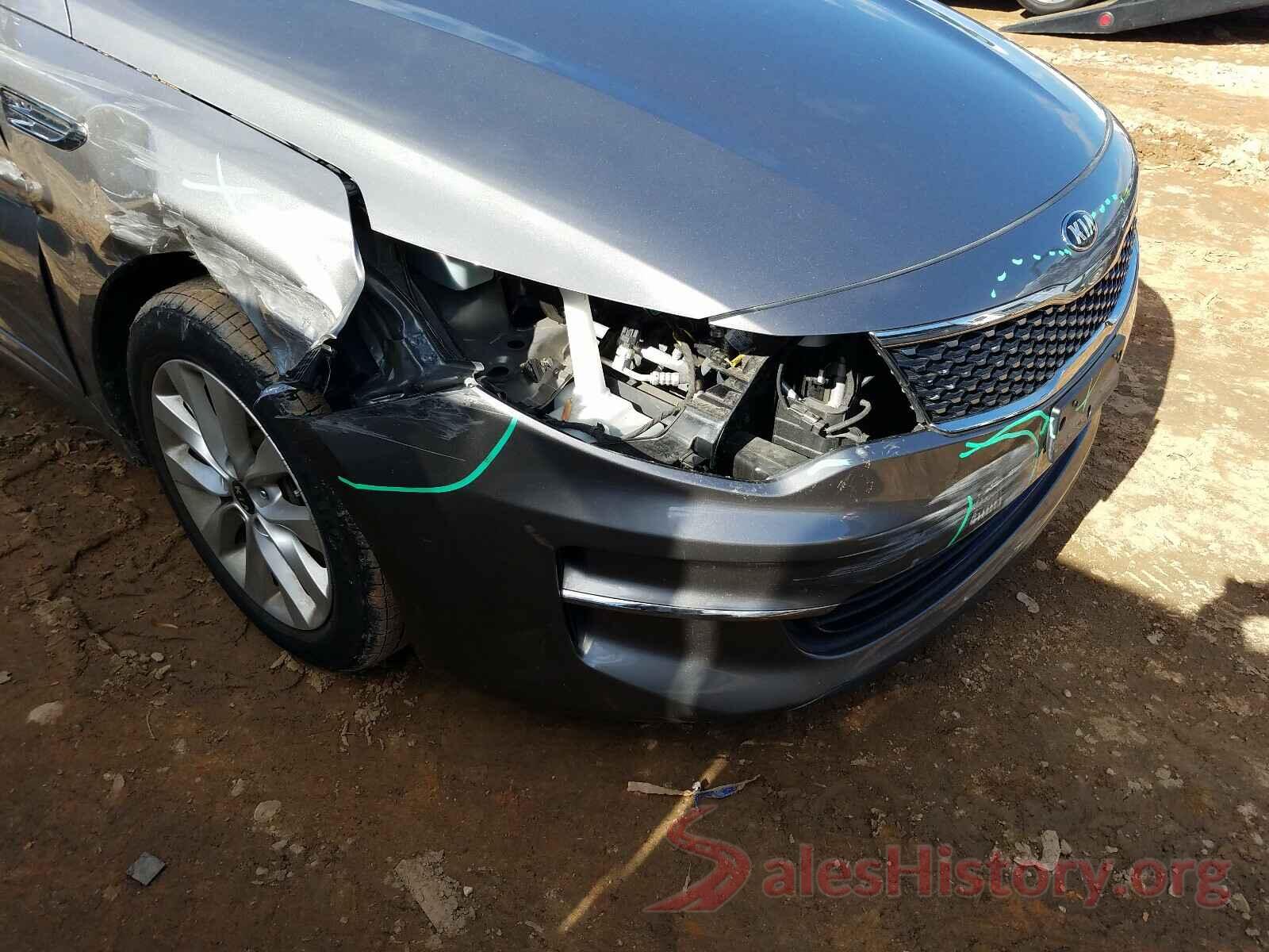 5XXGU4L31HG127382 2017 KIA OPTIMA