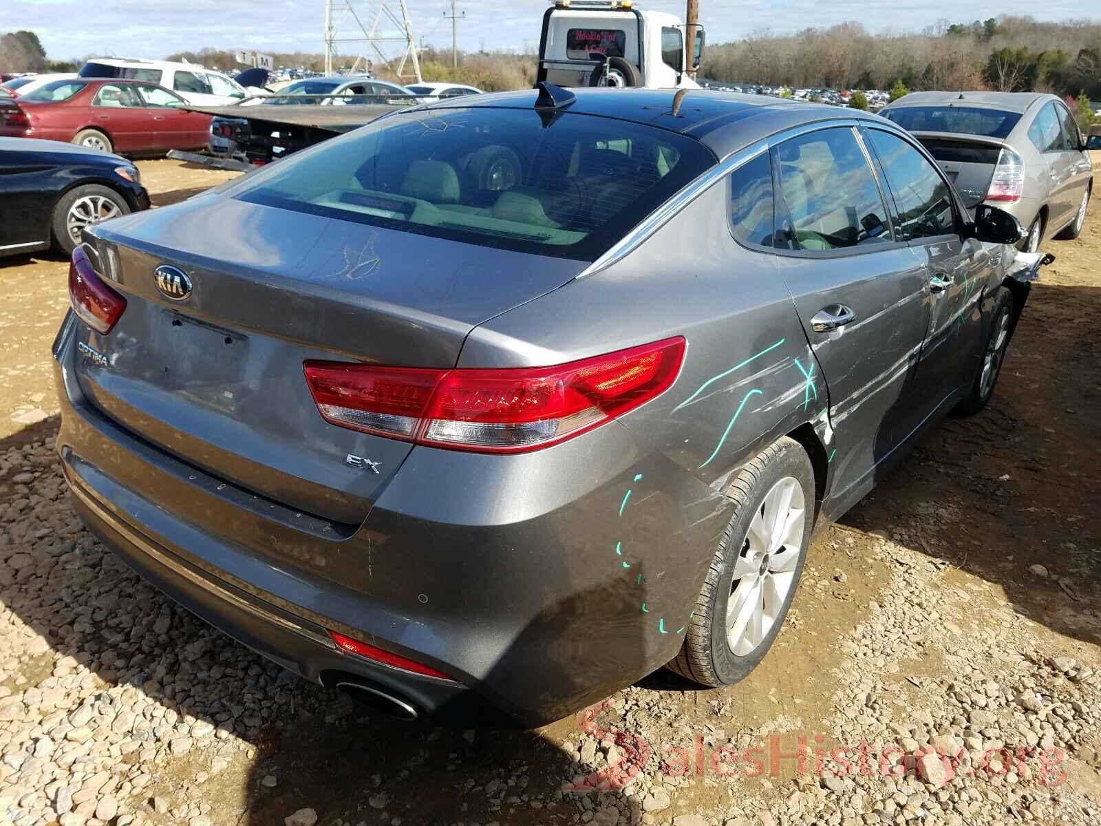 5XXGU4L31HG127382 2017 KIA OPTIMA