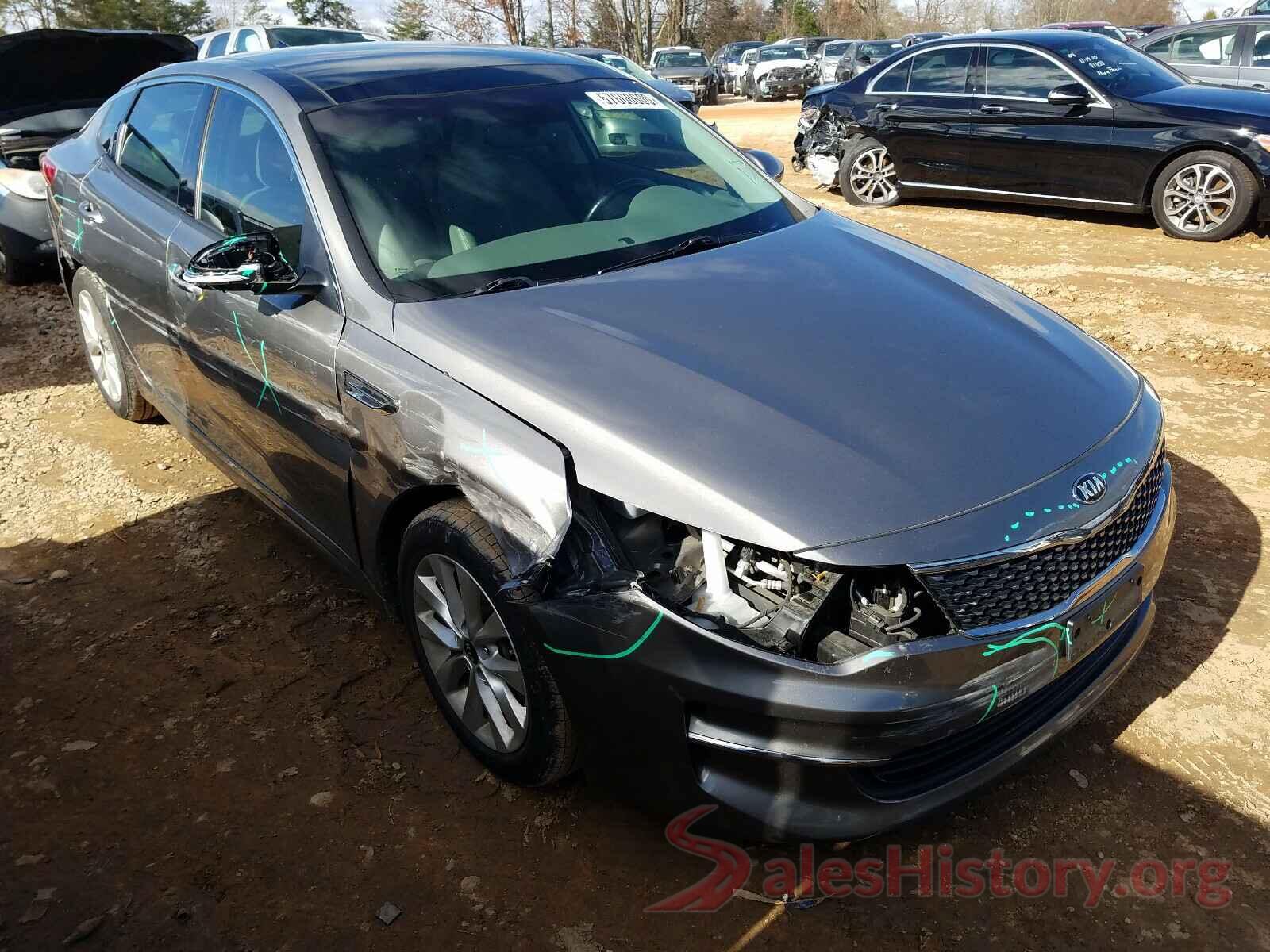 5XXGU4L31HG127382 2017 KIA OPTIMA