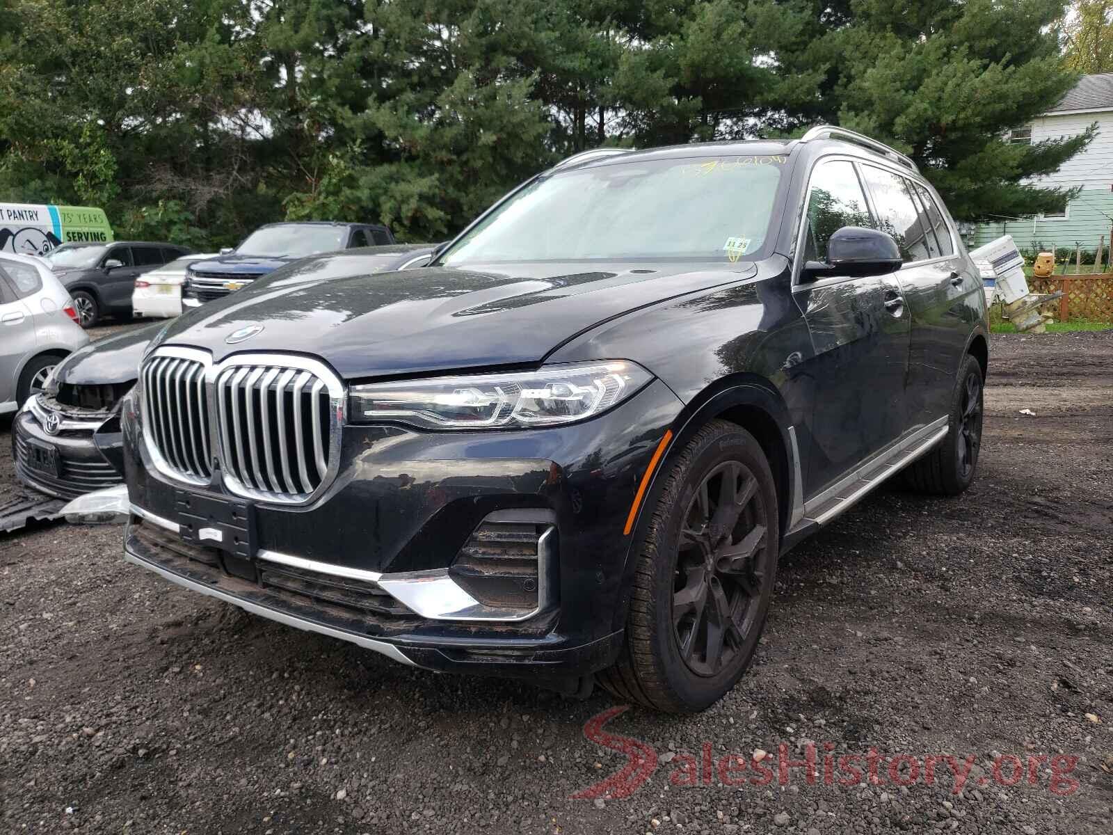 5UXCW2C03M9E95333 2021 BMW X7