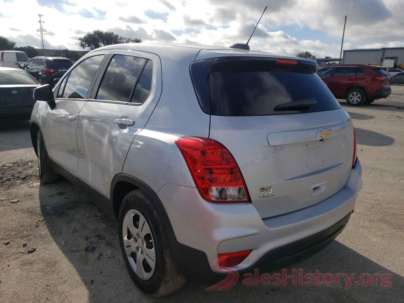 3GNCJKSB3KL181659 2019 CHEVROLET TRAX