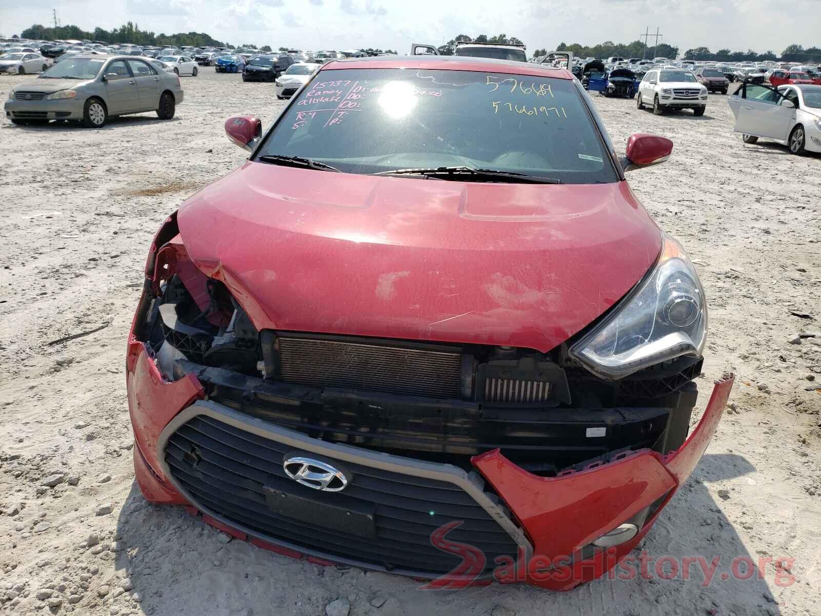 KMHTC6AE3GU257590 2016 HYUNDAI VELOSTER