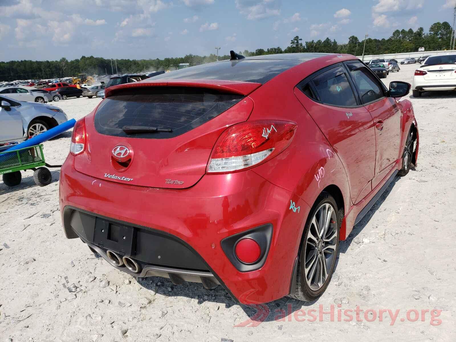 KMHTC6AE3GU257590 2016 HYUNDAI VELOSTER