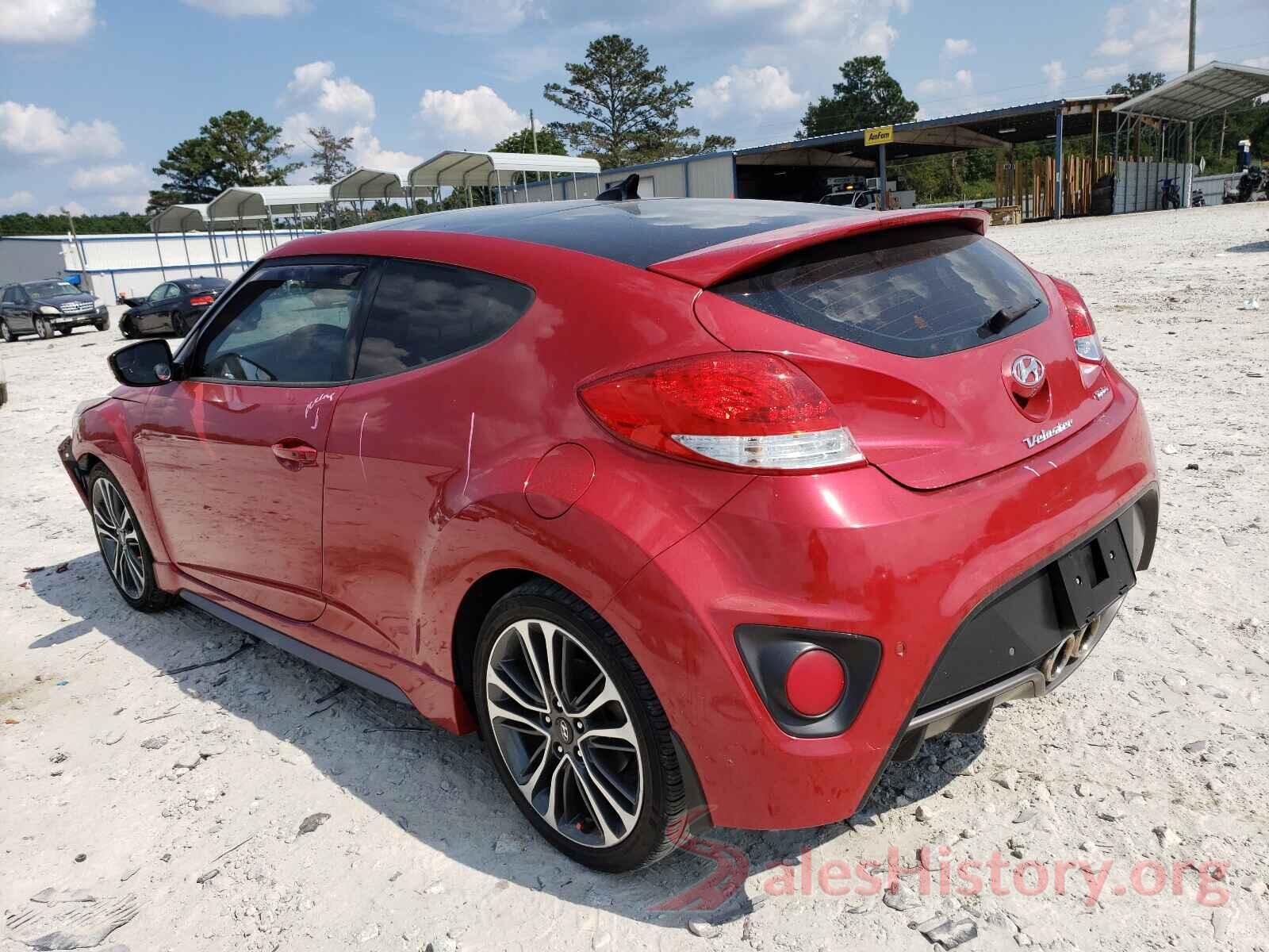 KMHTC6AE3GU257590 2016 HYUNDAI VELOSTER