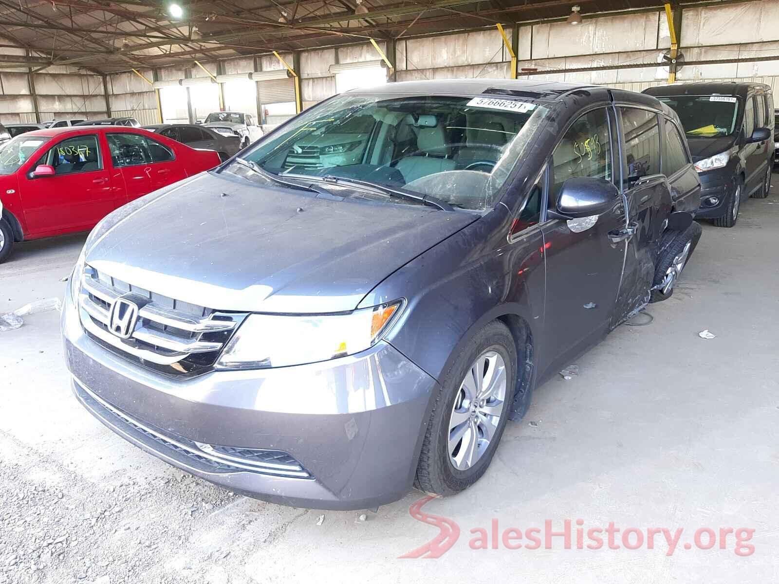 5FNRL5H61GB111950 2016 HONDA ODYSSEY