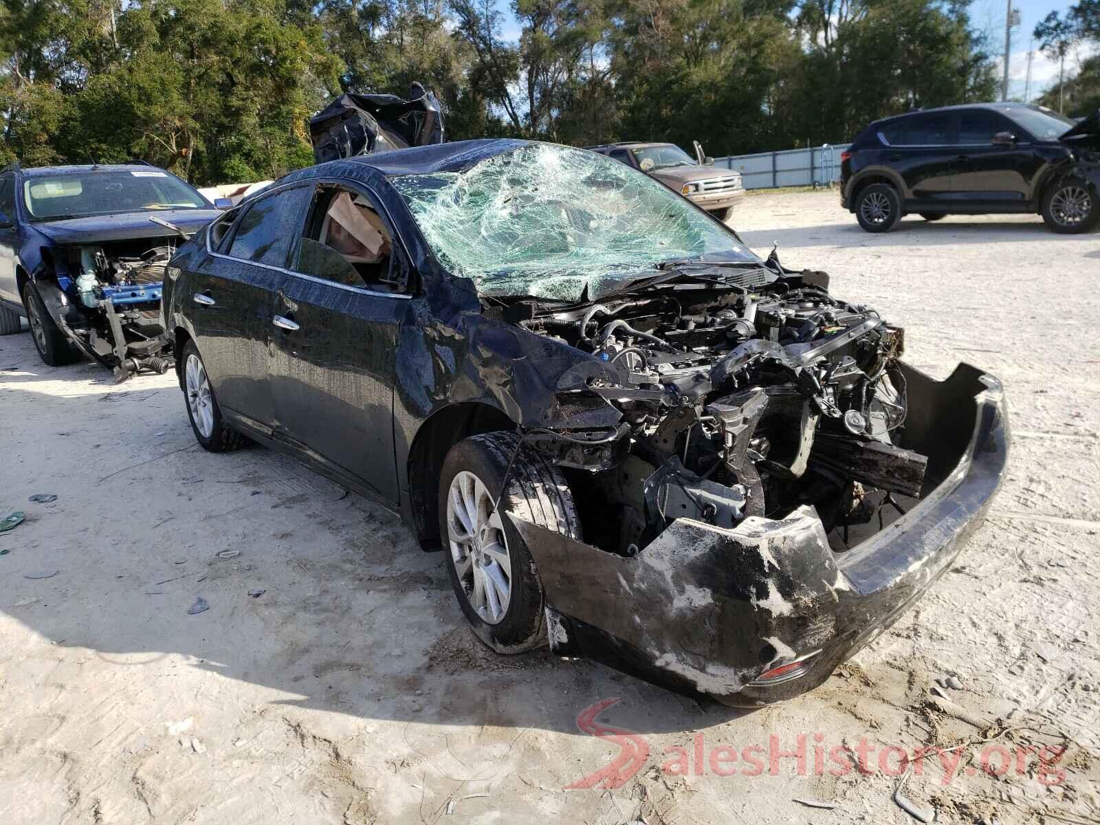 3N1AB7APXKY247072 2019 NISSAN SENTRA