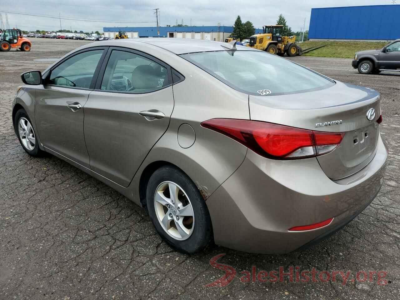 5NPDH4AE7EH480592 2014 HYUNDAI ELANTRA