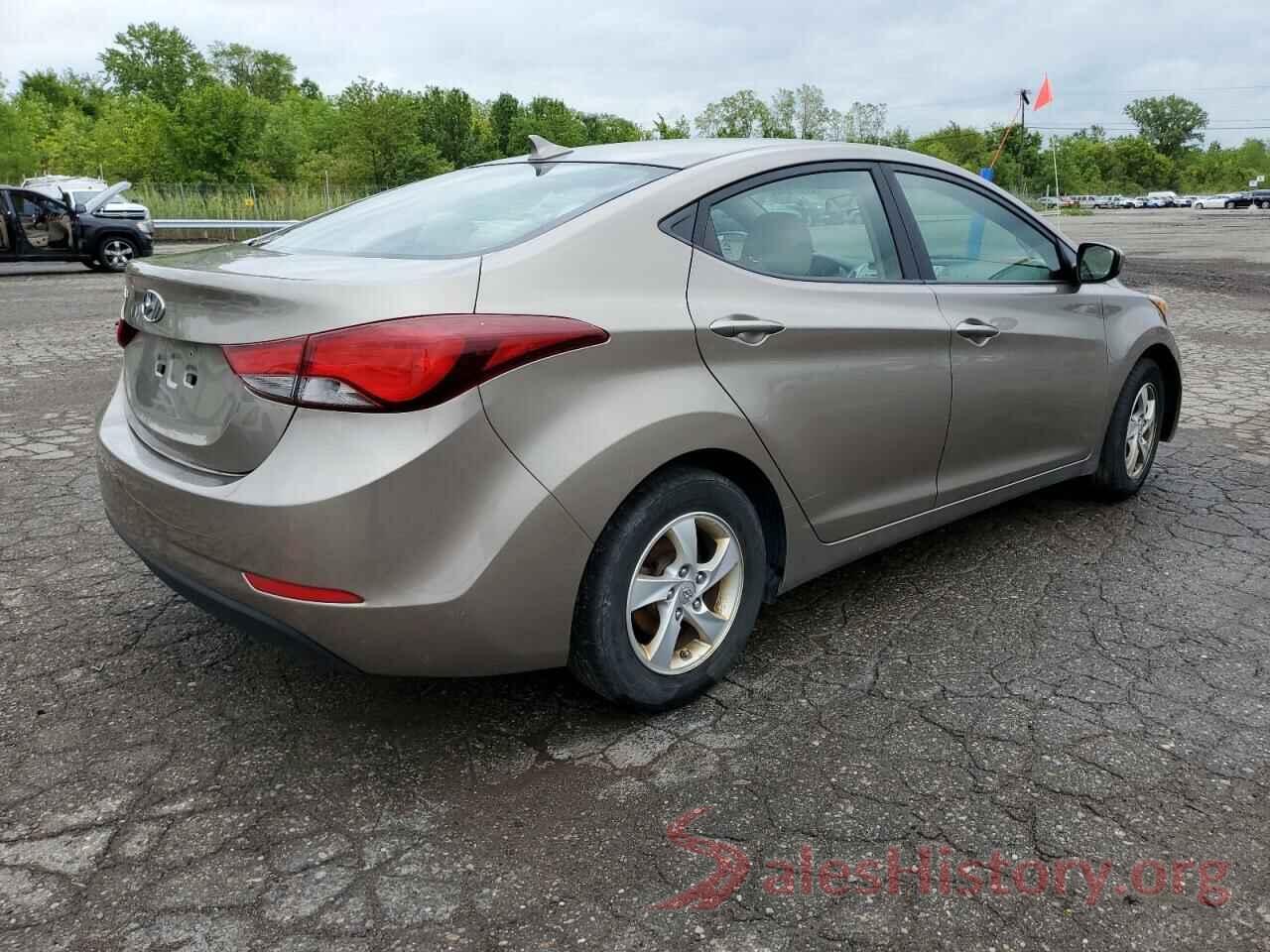 5NPDH4AE7EH480592 2014 HYUNDAI ELANTRA