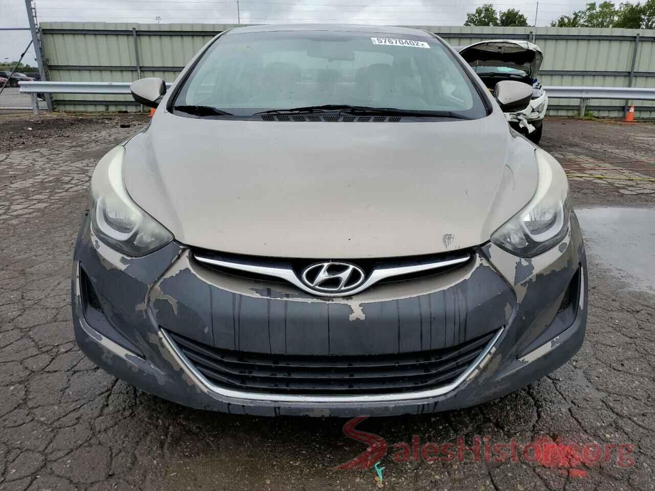 5NPDH4AE7EH480592 2014 HYUNDAI ELANTRA