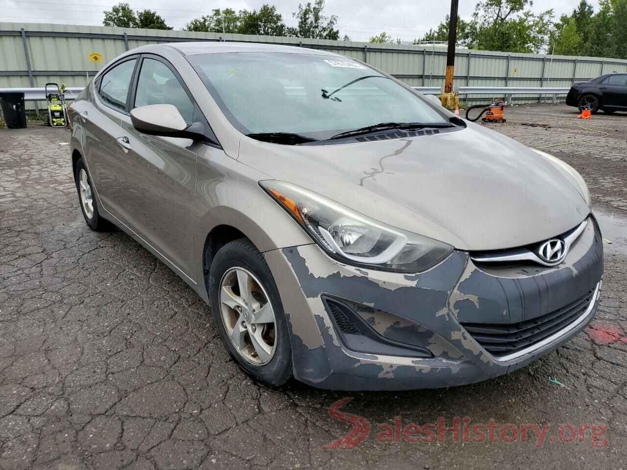 5NPDH4AE7EH480592 2014 HYUNDAI ELANTRA