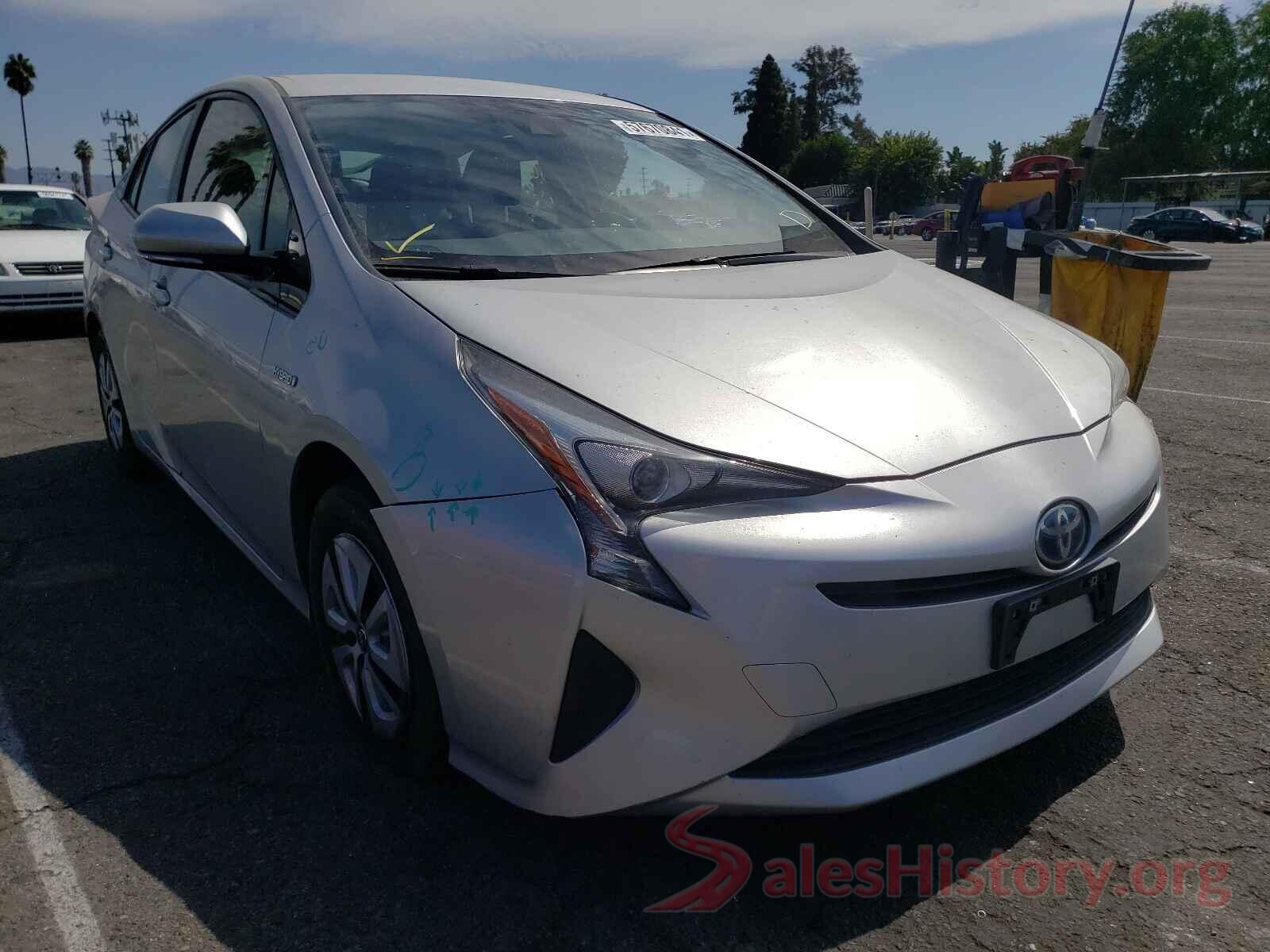 JTDKARFU3H3037381 2017 TOYOTA PRIUS