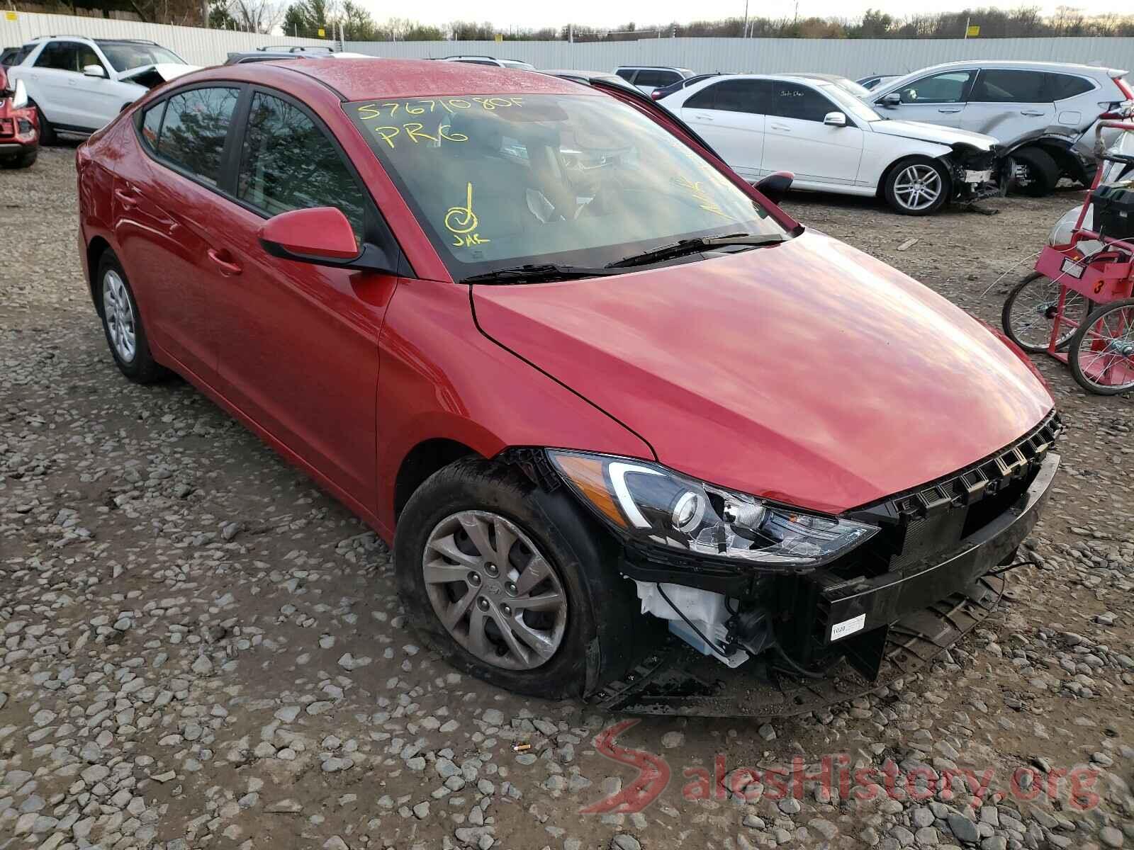 5NPD74LF3HH210529 2017 HYUNDAI ELANTRA