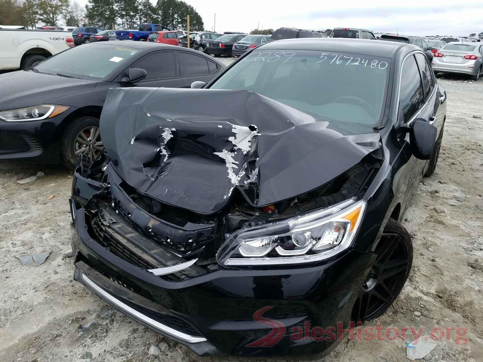 1HGCR2F32GA190289 2016 HONDA ACCORD