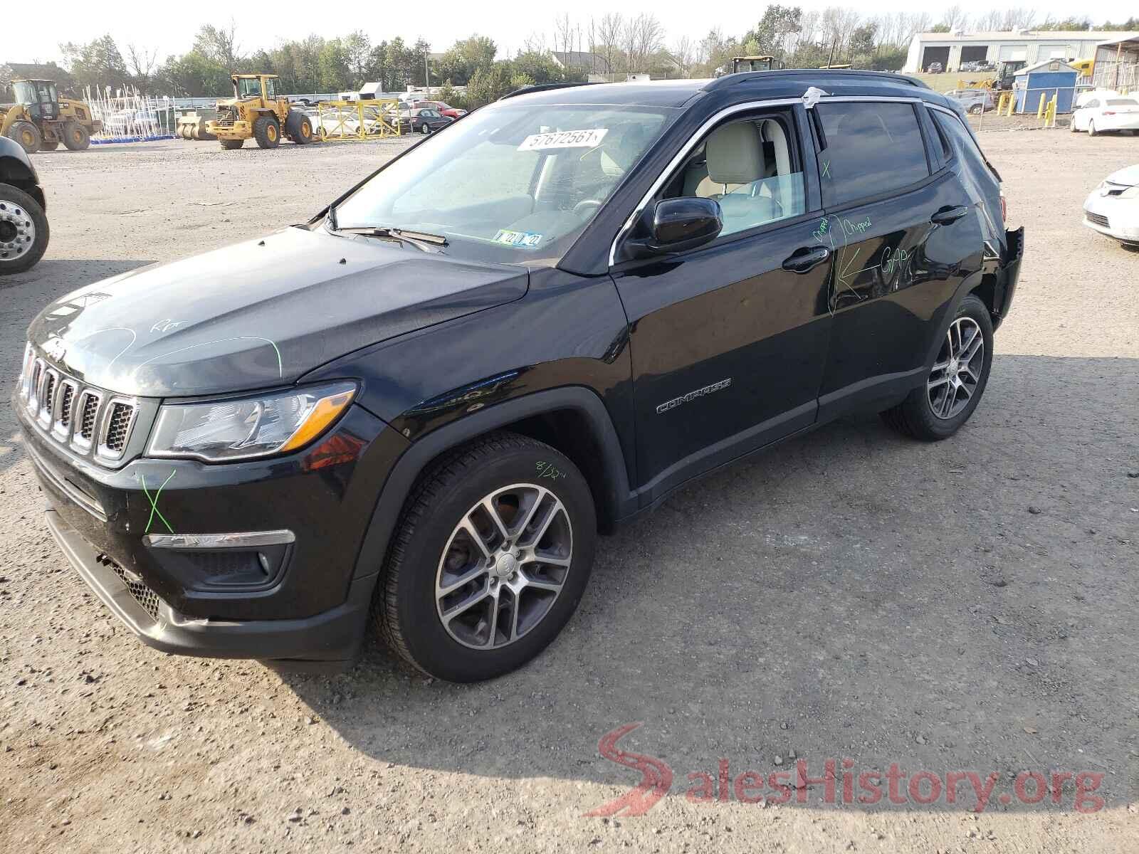 3C4NJCBBXKT743094 2019 JEEP COMPASS