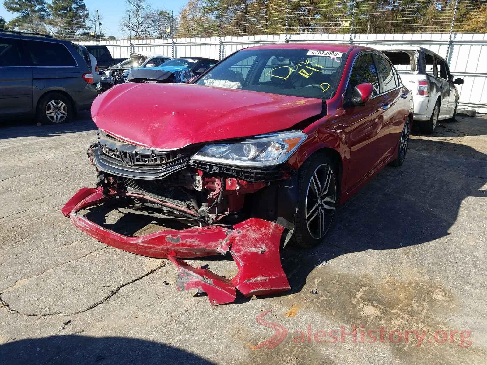 1HGCR2F54HA041742 2017 HONDA ACCORD