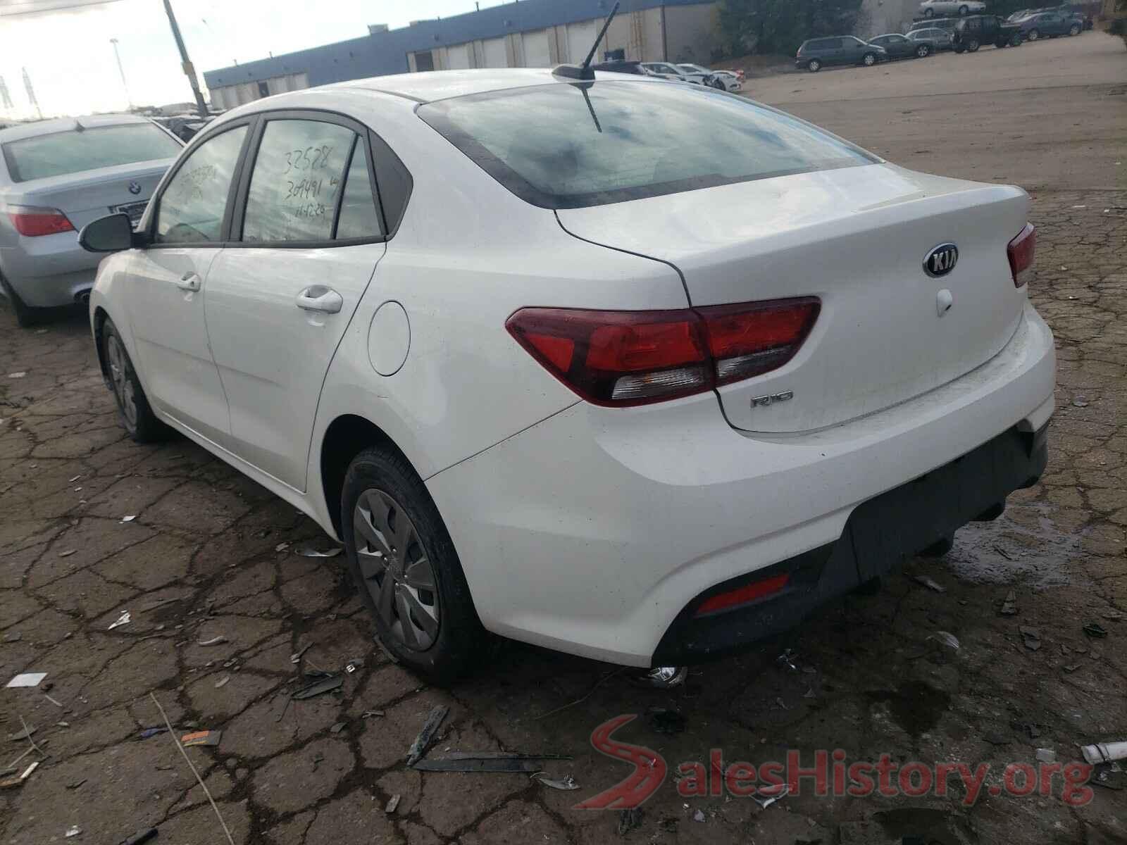 3KPA24AD6LE309491 2020 KIA RIO