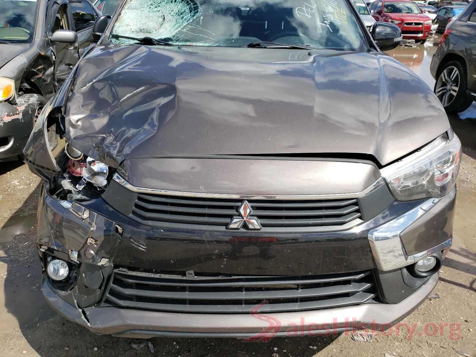 JA4AP3AU6HZ033539 2017 MITSUBISHI OUTLANDER