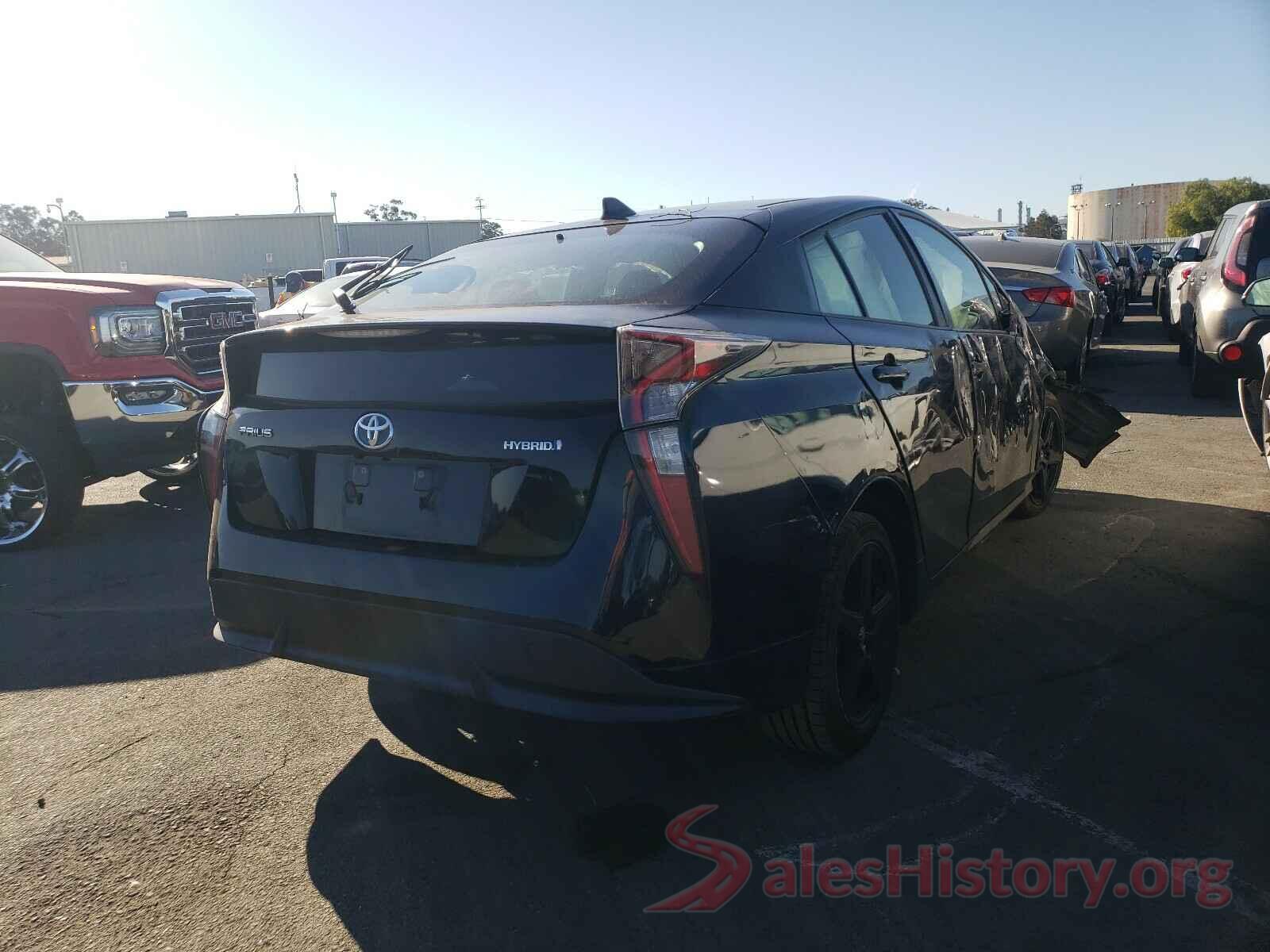 JTDKARFU6G3009587 2016 TOYOTA PRIUS