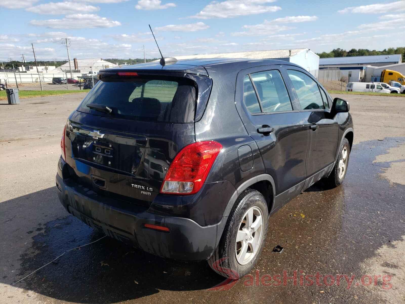 KL7CJNSB0GB570520 2016 CHEVROLET TRAX