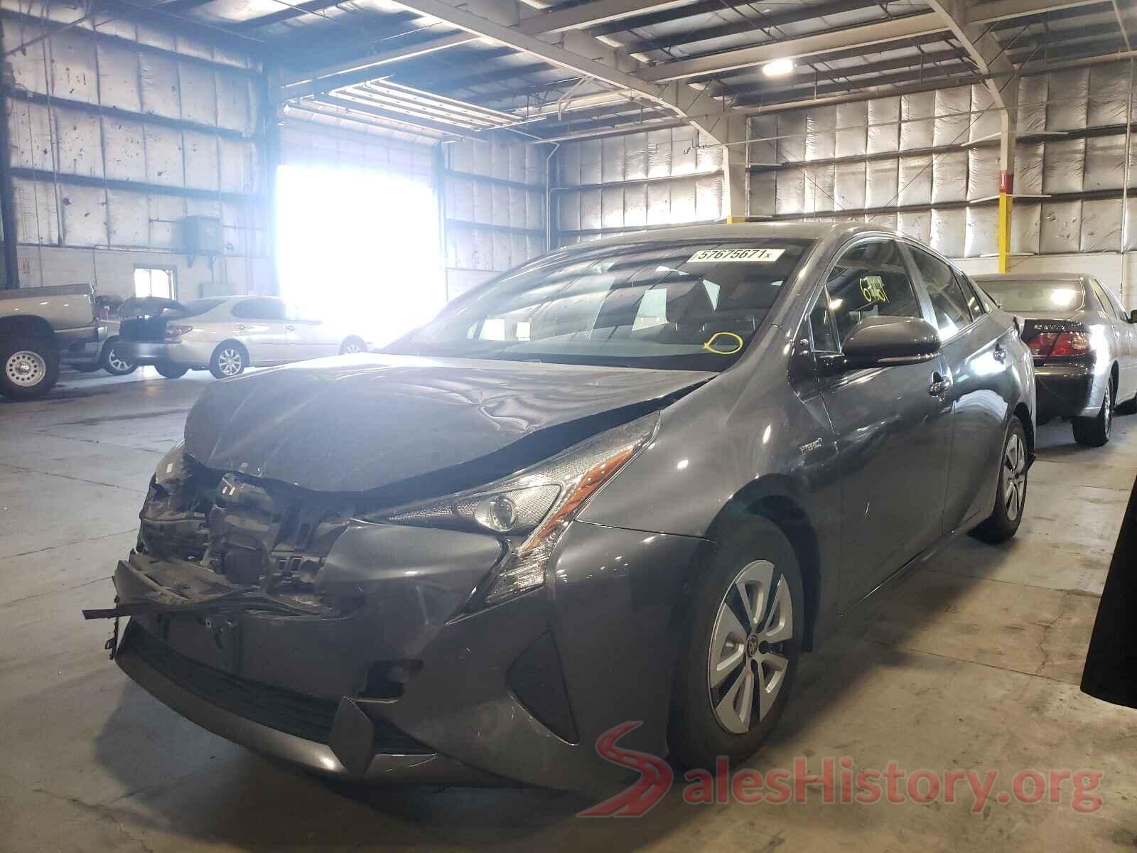 JTDKBRFU7H3045710 2017 TOYOTA PRIUS