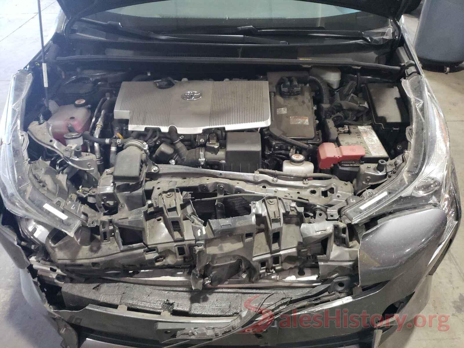 JTDKBRFU7H3045710 2017 TOYOTA PRIUS