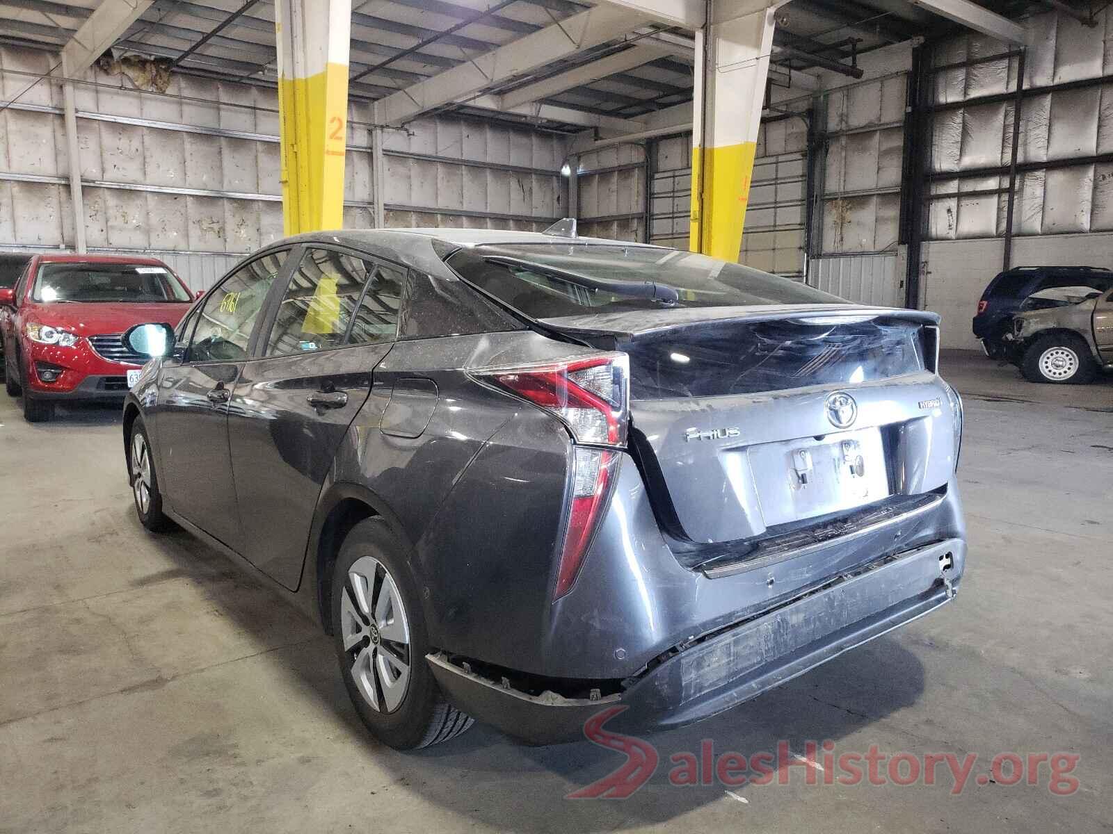 JTDKBRFU7H3045710 2017 TOYOTA PRIUS