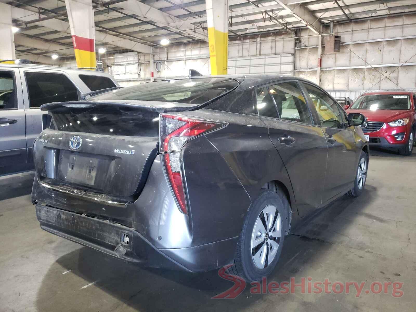 JTDKBRFU7H3045710 2017 TOYOTA PRIUS