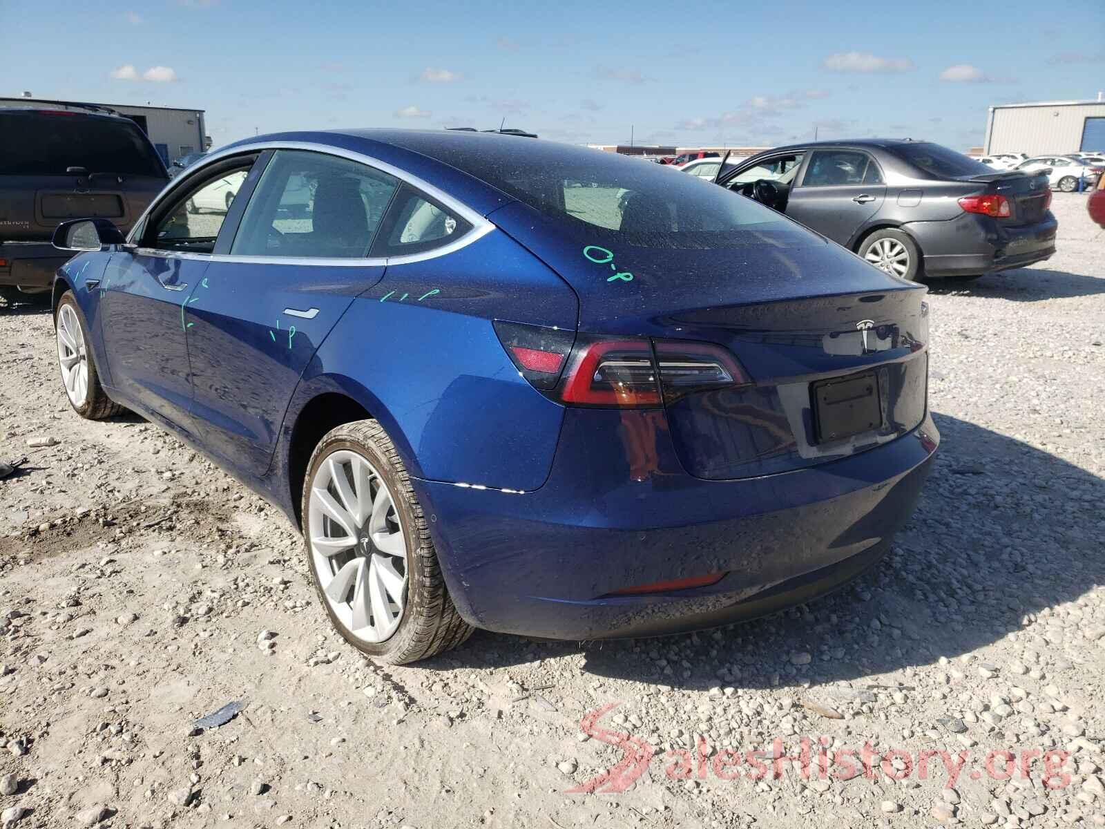 5YJ3E1EA6KF441366 2019 TESLA MODEL 3