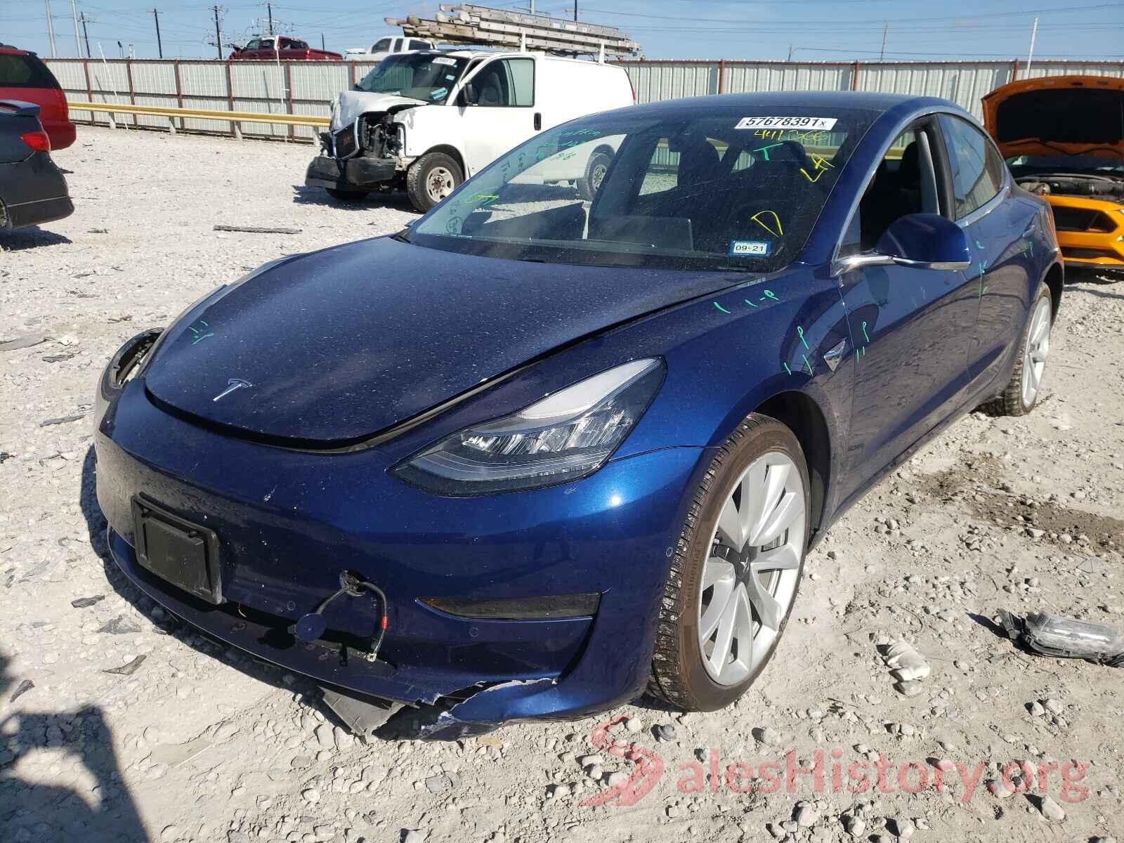 5YJ3E1EA6KF441366 2019 TESLA MODEL 3