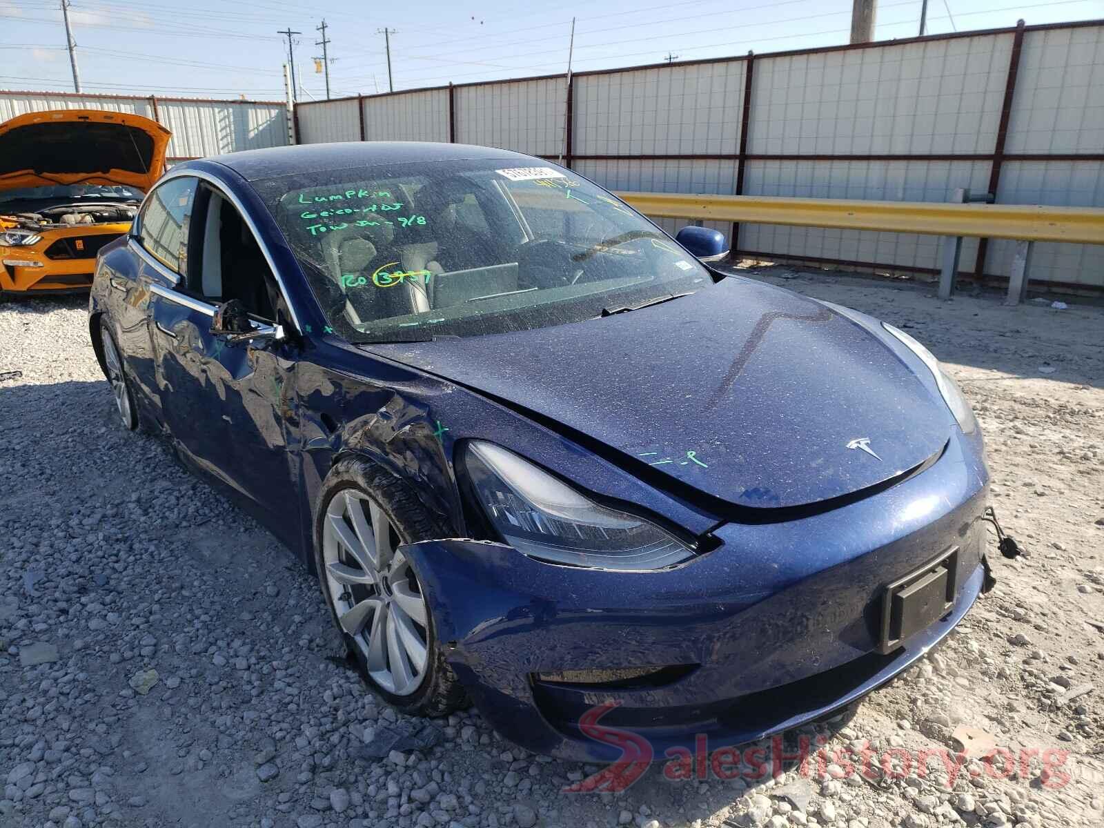 5YJ3E1EA6KF441366 2019 TESLA MODEL 3