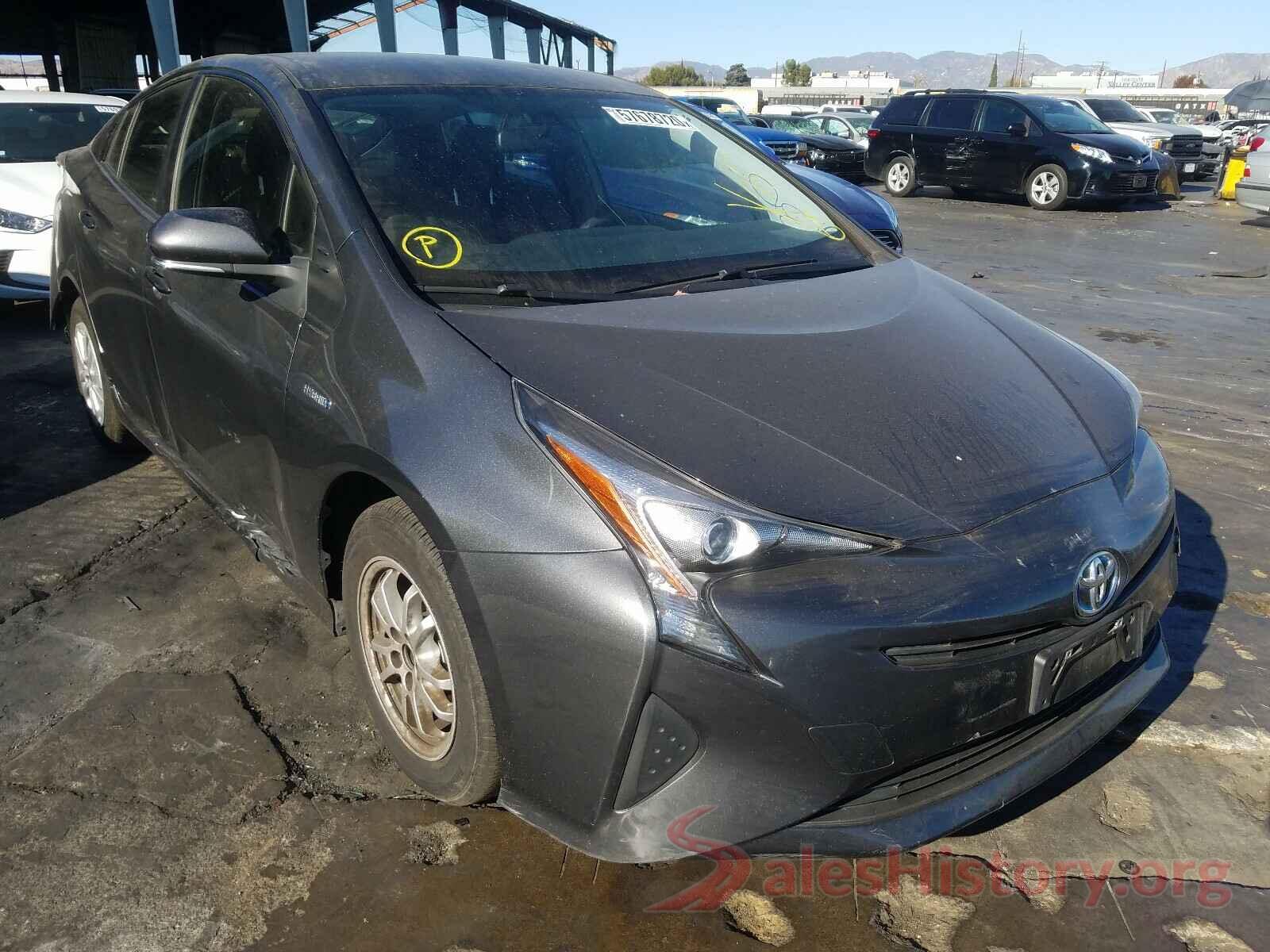 JTDKBRFU3G3022214 2016 TOYOTA PRIUS