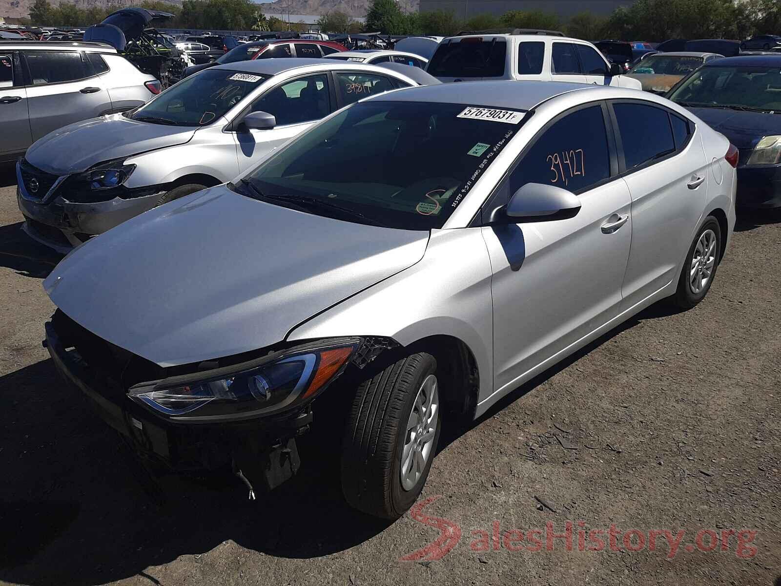 KMHD74LF7JU489345 2018 HYUNDAI ELANTRA