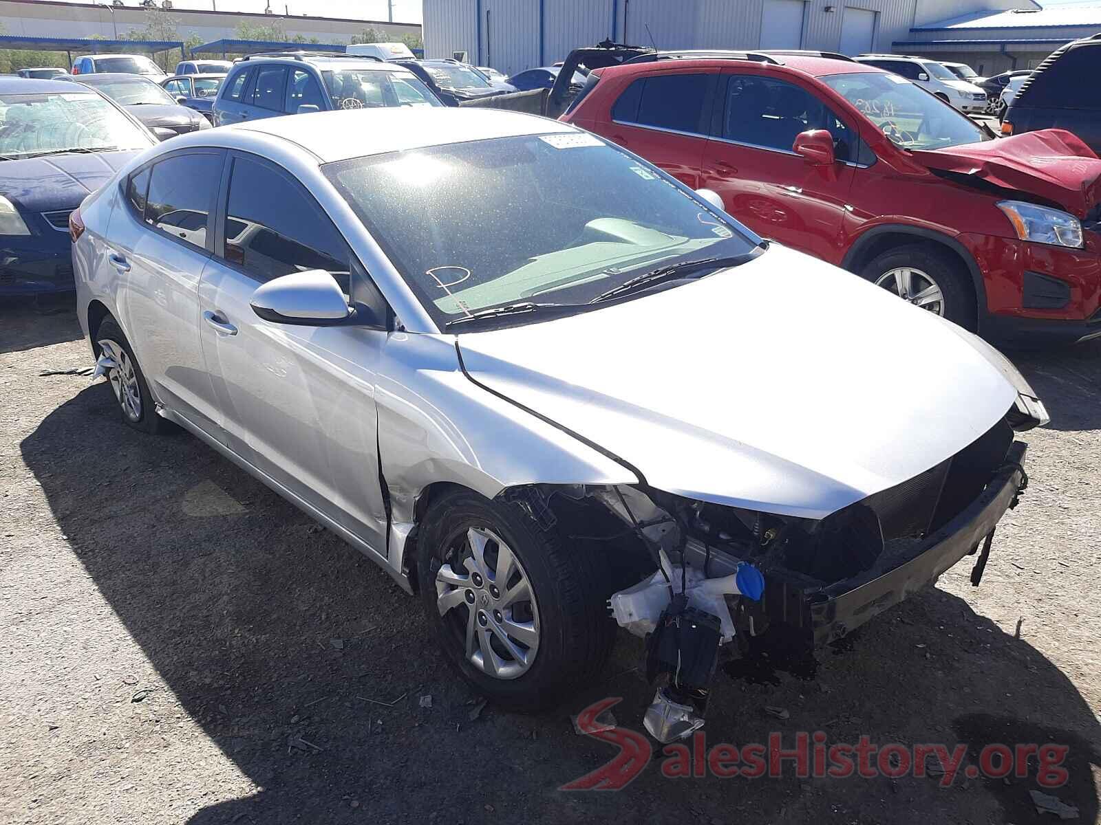 KMHD74LF7JU489345 2018 HYUNDAI ELANTRA