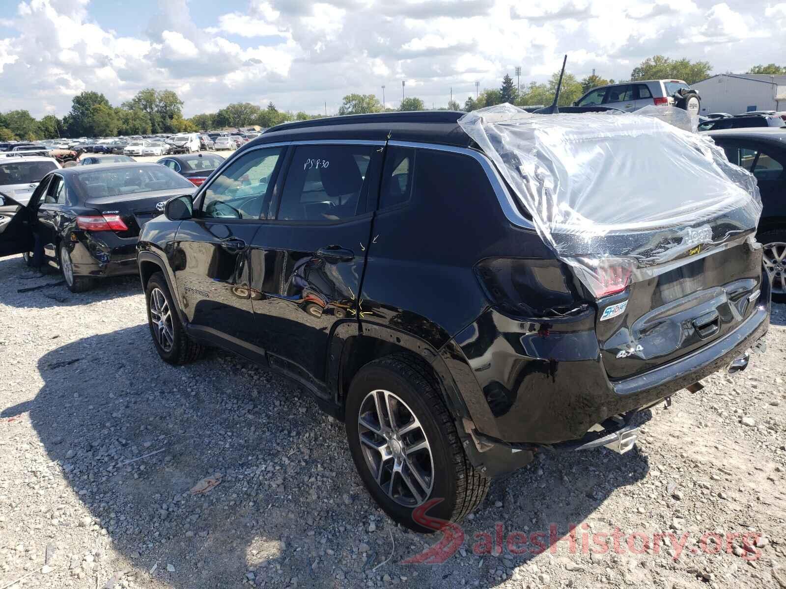 3C4NJDBB9JT492265 2018 JEEP COMPASS