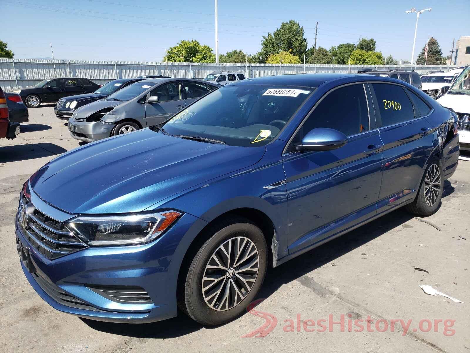 3VWE57BUXKM037926 2019 VOLKSWAGEN JETTA