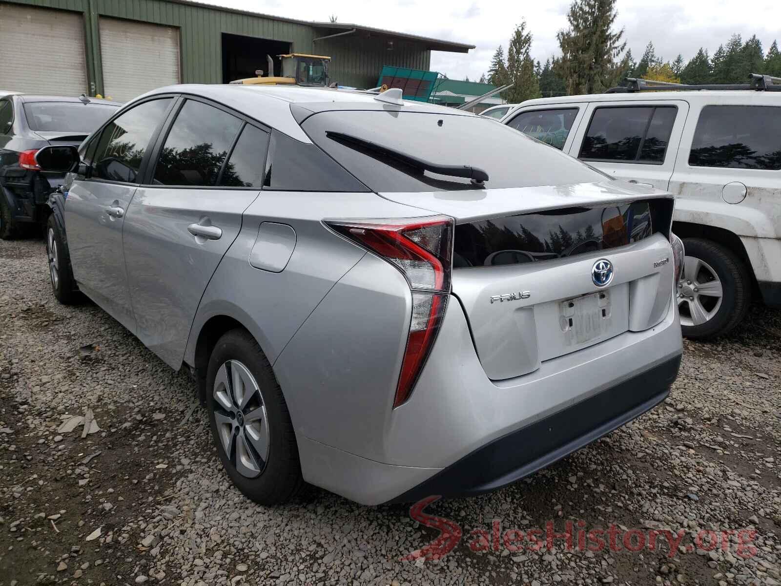 JTDKARFU1G3011702 2016 TOYOTA PRIUS