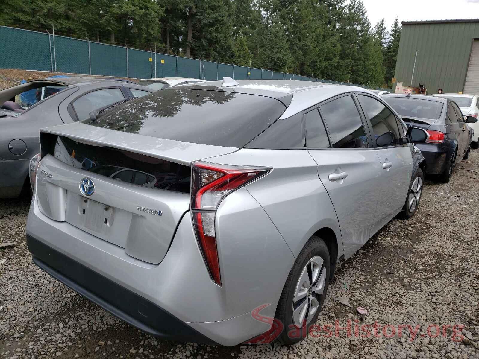 JTDKARFU1G3011702 2016 TOYOTA PRIUS