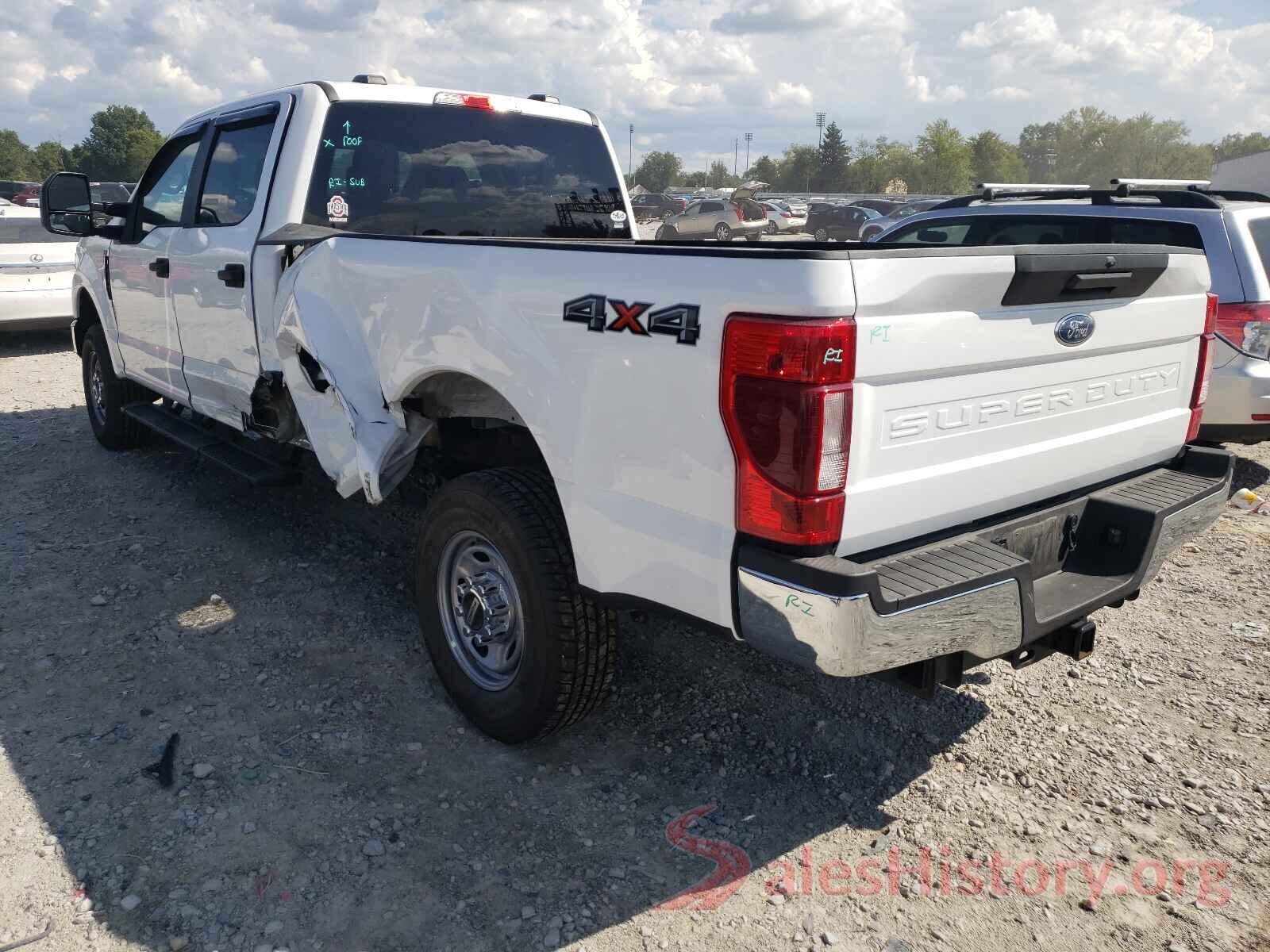 1FT7W2B69MEC80844 2021 FORD F250