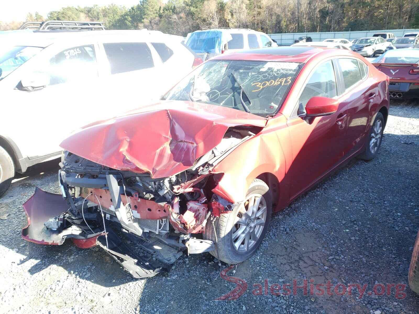 JM1BM1W75G1300693 2016 MAZDA 3