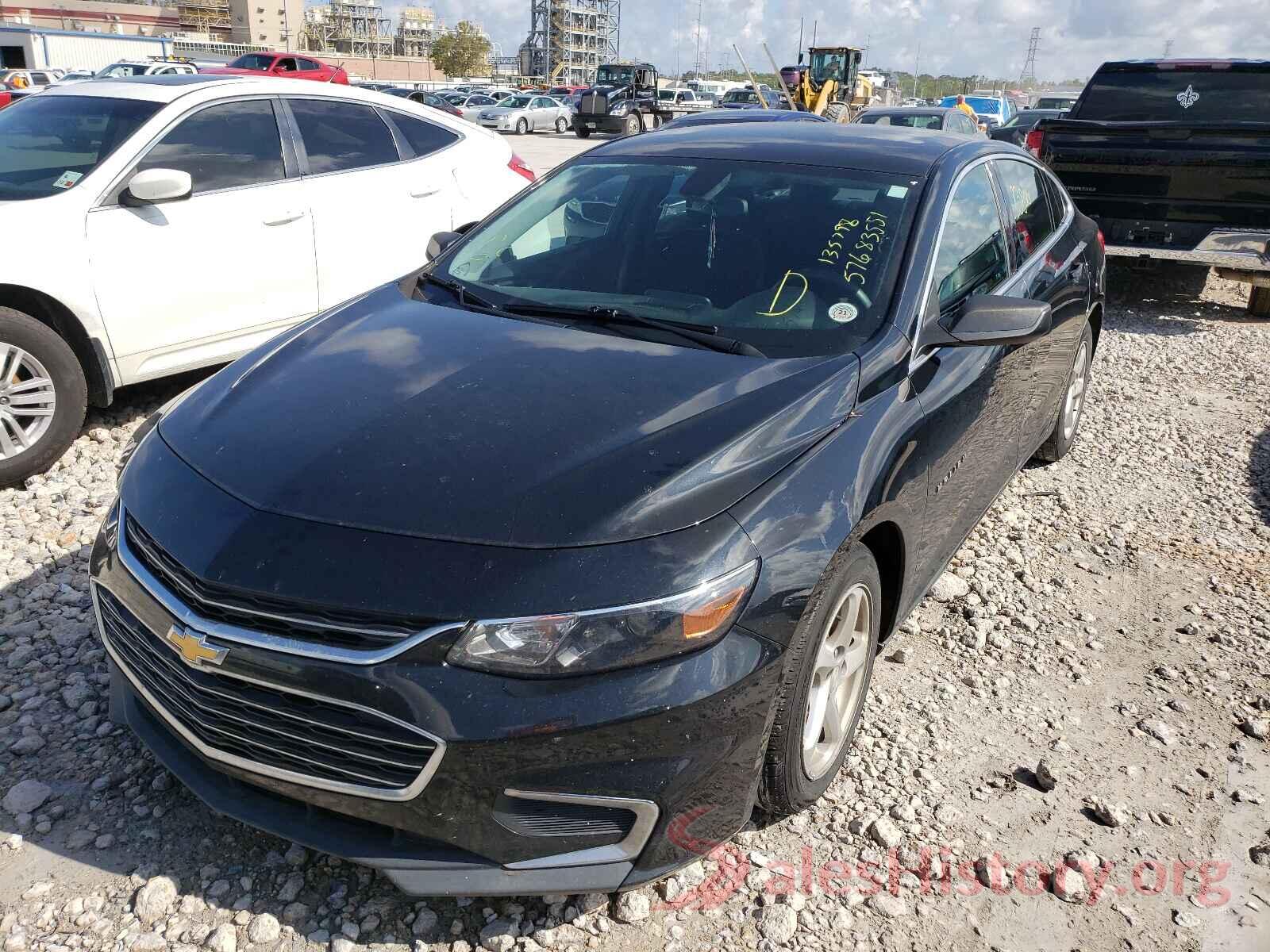 1G1ZB5STXHF135798 2017 CHEVROLET MALIBU