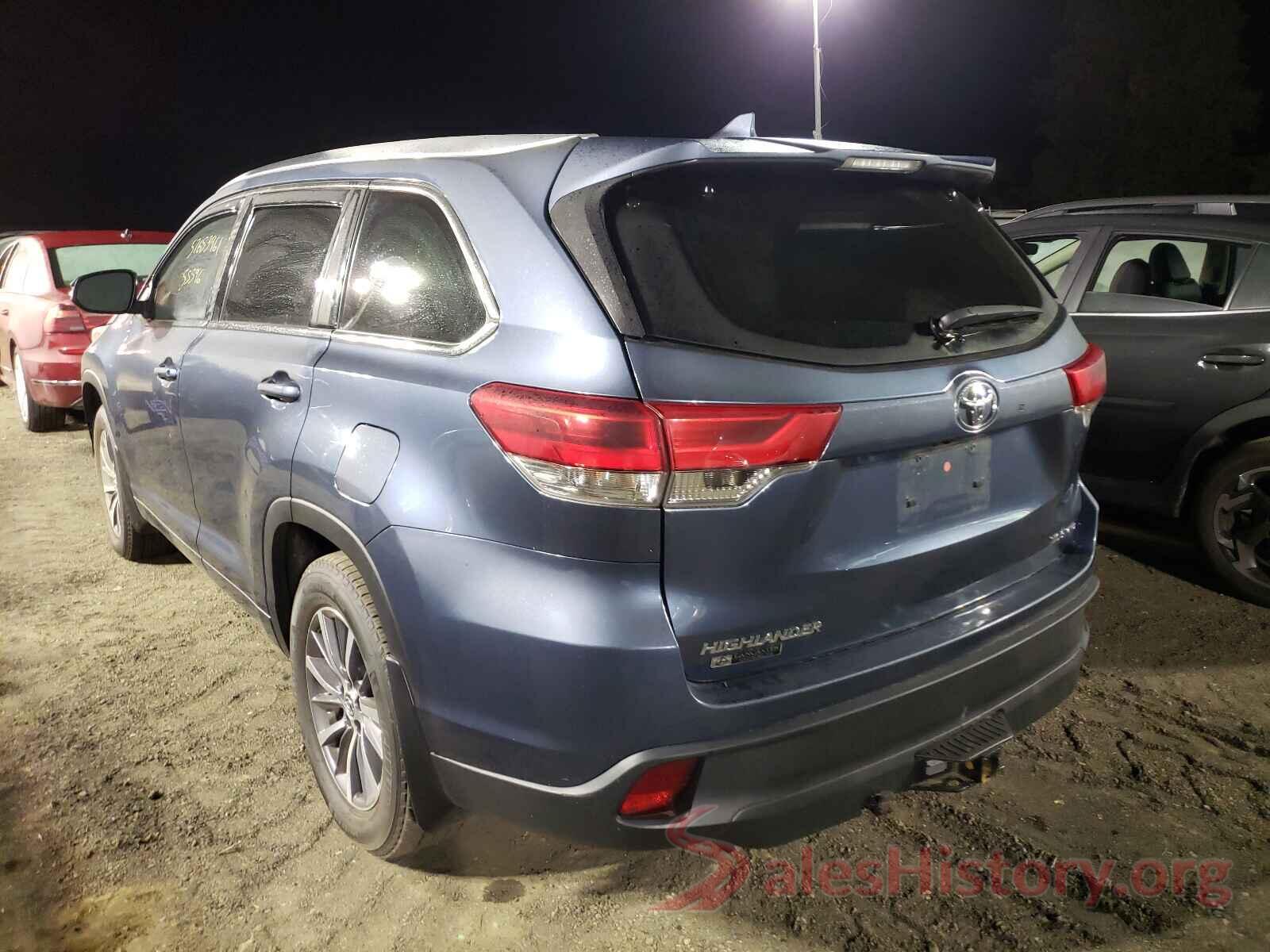 5TDJZRFH2JS490452 2018 TOYOTA HIGHLANDER