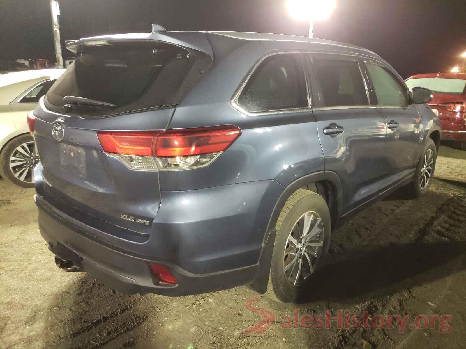 5TDJZRFH2JS490452 2018 TOYOTA HIGHLANDER