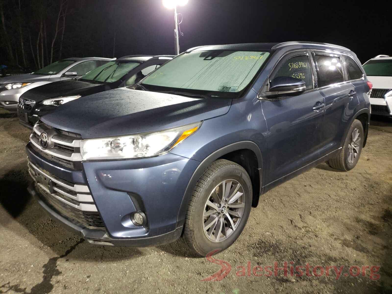 5TDJZRFH2JS490452 2018 TOYOTA HIGHLANDER