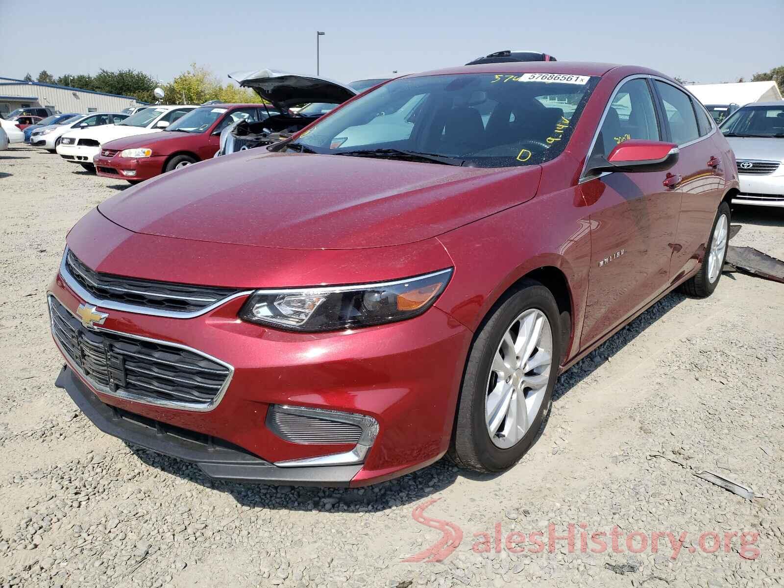 1G1ZD5ST2JF160548 2018 CHEVROLET MALIBU