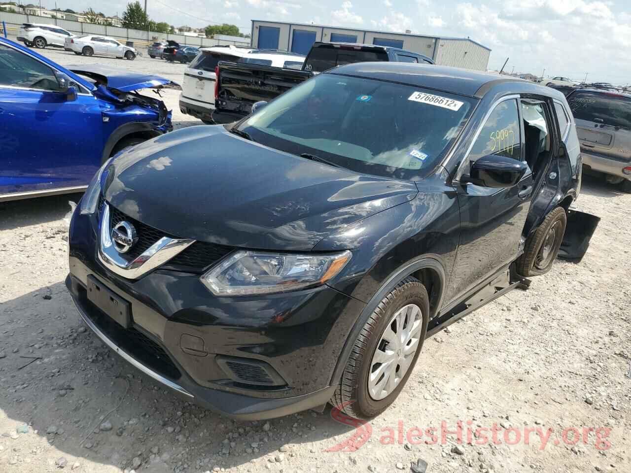 JN8AT2MT9GW014017 2016 NISSAN ROGUE